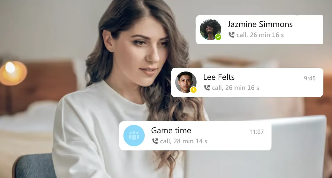 Écouter les appels audio et vidéo sur Skype